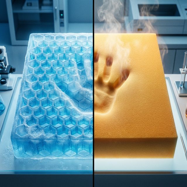 Gel vs Viscoelástico